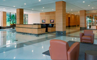 building 600 lobby